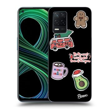 Obal pro Realme 8 5G - Christmas Stickers