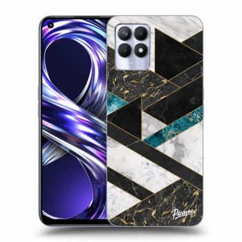 Picasee ULTIMATE CASE pro Realme 8i - Dark geometry