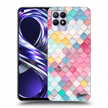 Obal pro Realme 8i - Colorful roof