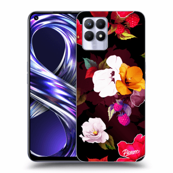Obal pro Realme 8i - Flowers and Berries