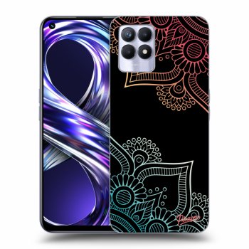 Obal pro Realme 8i - Flowers pattern