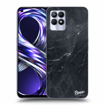 Obal pro Realme 8i - Black marble