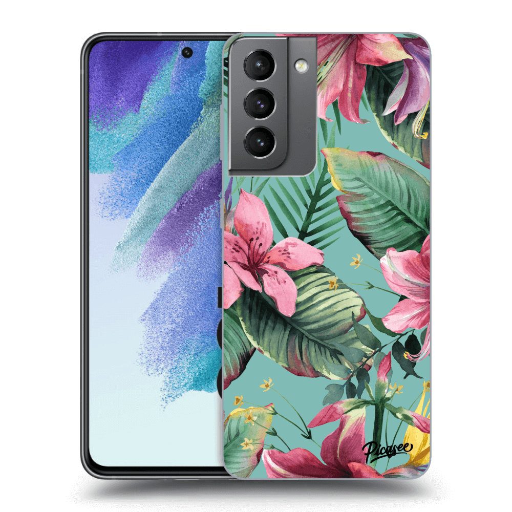 Picasee silikonový průhledný obal pro Samsung Galaxy S21 FE 5G - Hawaii
