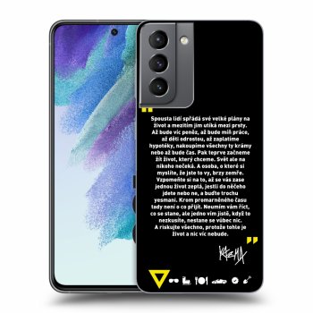 Obal pro Samsung Galaxy S21 FE 5G - Kazma - BUĎTE TROCHU YESMANI