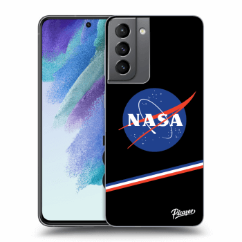Picasee silikonový černý obal pro Samsung Galaxy S21 FE 5G - NASA Original