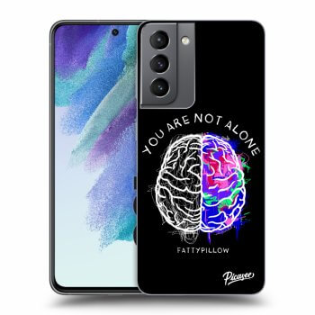 Obal pro Samsung Galaxy S21 FE 5G - Brain - White