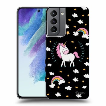 Obal pro Samsung Galaxy S21 FE 5G - Unicorn star heaven