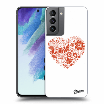 Obal pro Samsung Galaxy S21 FE 5G - Big heart