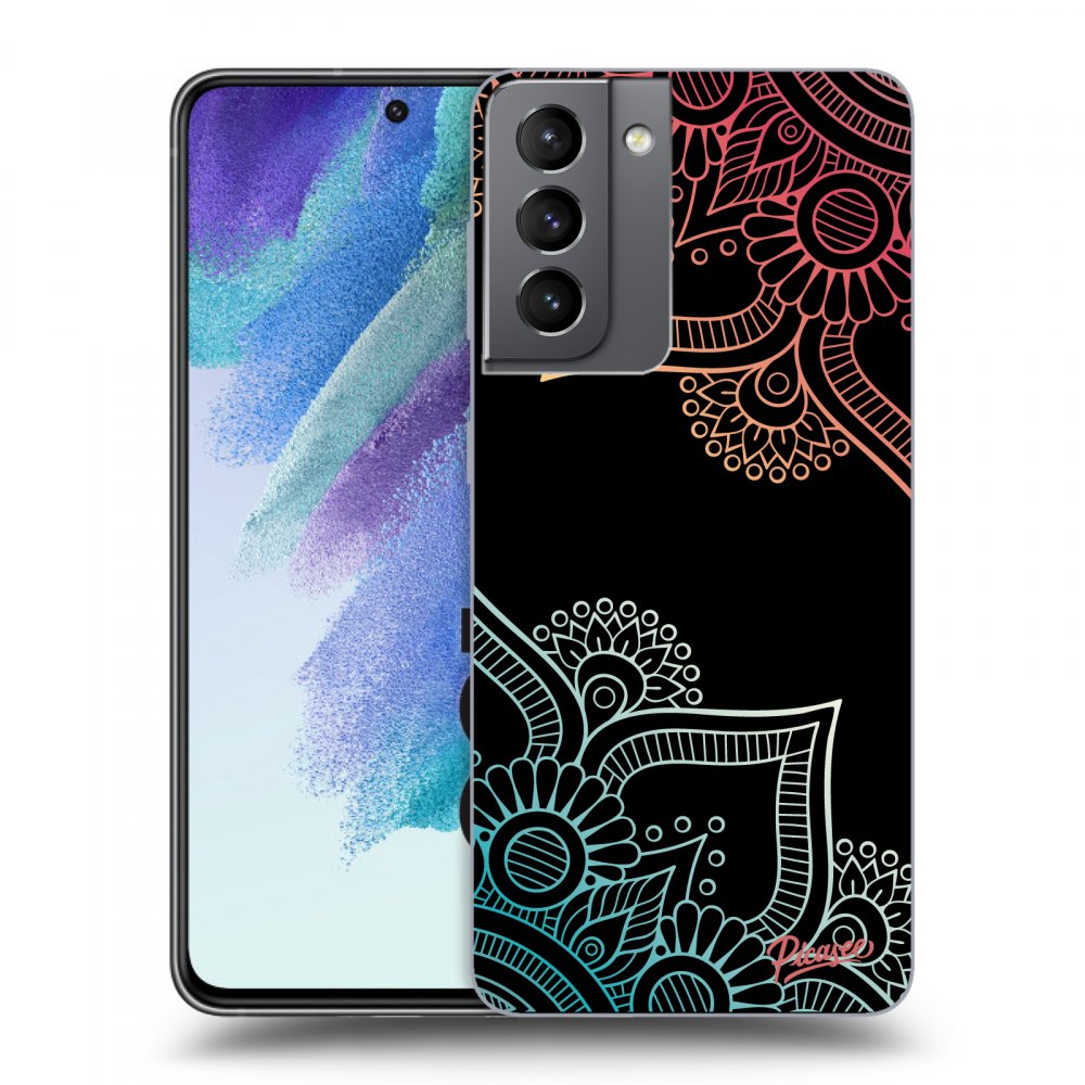 Picasee ULTIMATE CASE PowerShare pro Samsung Galaxy S21 FE 5G - Flowers pattern