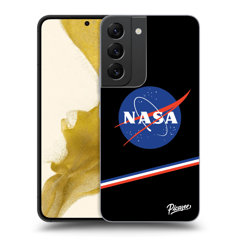 Picasee silikonový průhledný obal pro Samsung Galaxy S22 5G - NASA Original