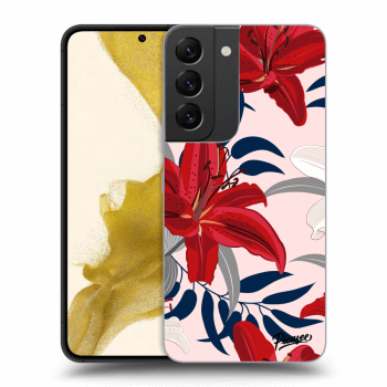 Obal pro Samsung Galaxy S22 5G - Red Lily