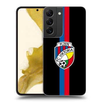 Picasee silikonový černý obal pro Samsung Galaxy S22 5G - FC Viktoria Plzeň H