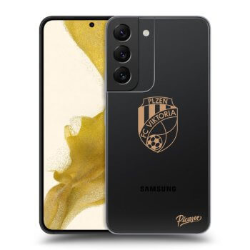 Picasee silikonový průhledný obal pro Samsung Galaxy S22 5G - FC Viktoria Plzeň I