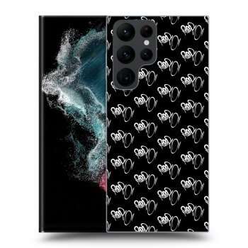 Obal pro Samsung Galaxy S22 Ultra 5G - Separ - White On Black