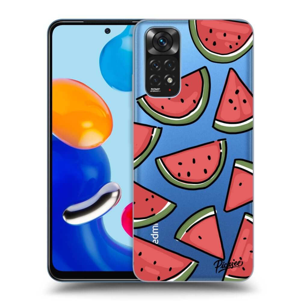 Picasee silikonový průhledný obal pro Xiaomi Redmi Note 11 - Melone