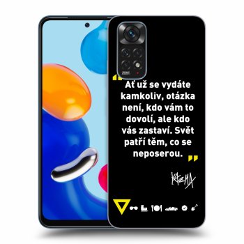 Obal pro Xiaomi Redmi Note 11 - Kazma - SVĚT PATŘÍ TĚM, CO SE NEPOSEROU