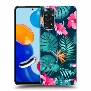 Obal pro Xiaomi Redmi Note 11 - Pink Monstera