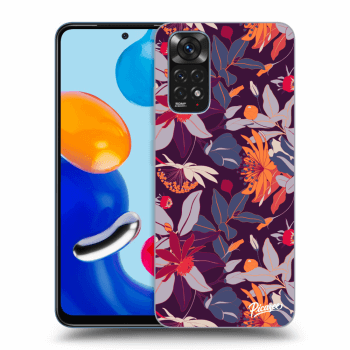 Obal pro Xiaomi Redmi Note 11 - Purple Leaf