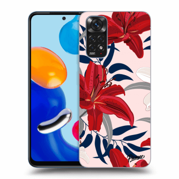 Picasee ULTIMATE CASE pro Xiaomi Redmi Note 11 - Red Lily