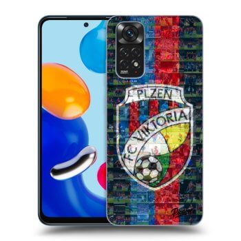 Picasee silikonový černý obal pro Xiaomi Redmi Note 11 - FC Viktoria Plzeň A