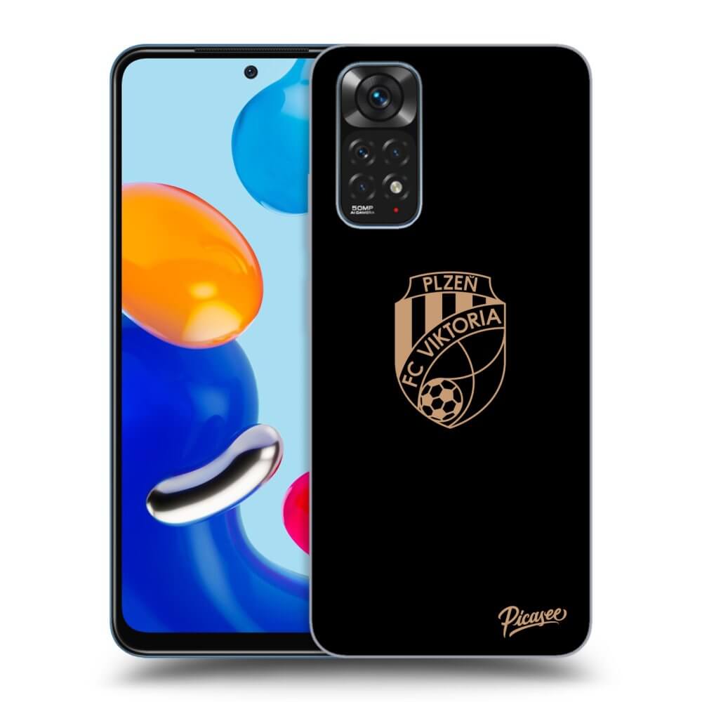 Picasee silikonový černý obal pro Xiaomi Redmi Note 11S 4G - FC Viktoria Plzeň I