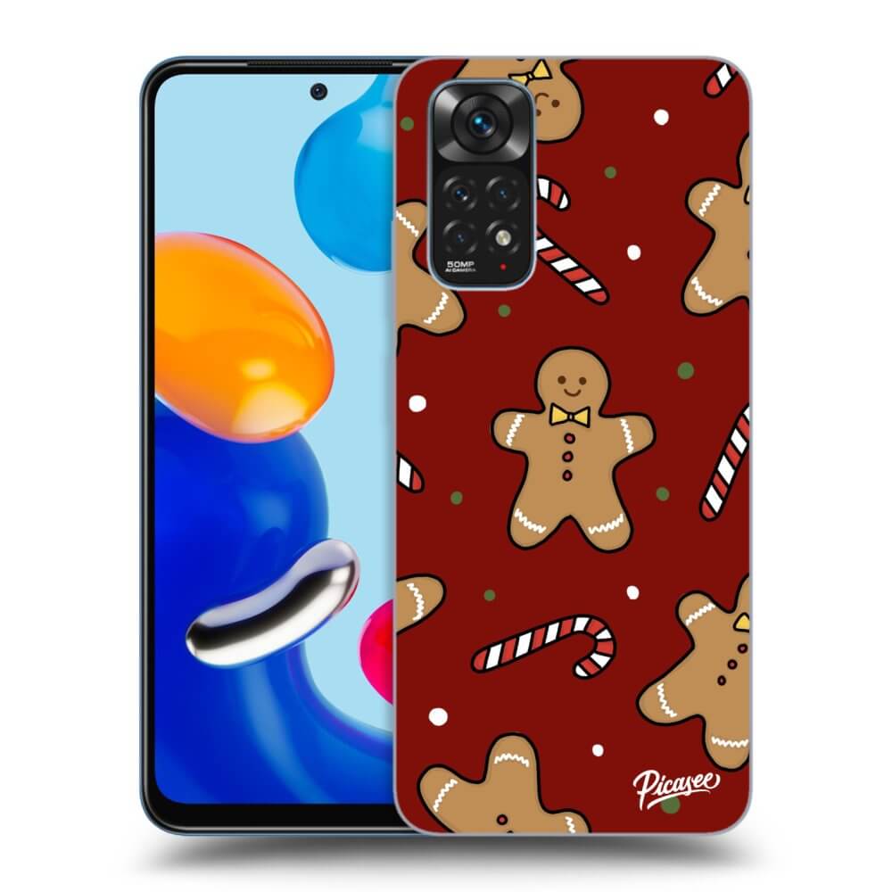 Picasee silikonový průhledný obal pro Xiaomi Redmi Note 11S 4G - Gingerbread 2