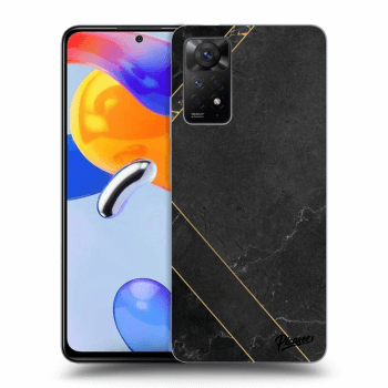 Obal pro Xiaomi Redmi Note 11 Pro - Black tile