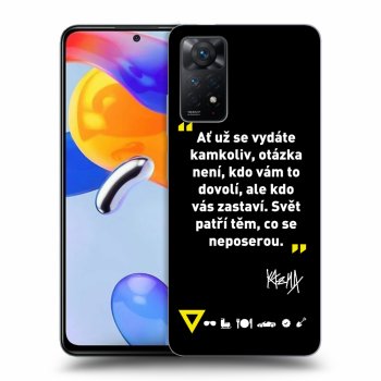 Obal pro Xiaomi Redmi Note 11 Pro - Kazma - SVĚT PATŘÍ TĚM, CO SE NEPOSEROU