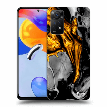 Obal pro Xiaomi Redmi Note 11 Pro - Black Gold