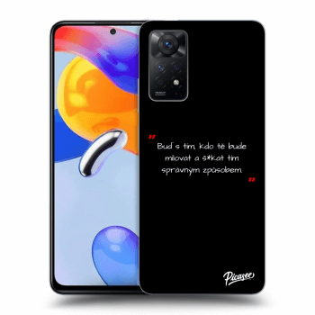 Obal pro Xiaomi Redmi Note 11 Pro - Správná láska Bílá