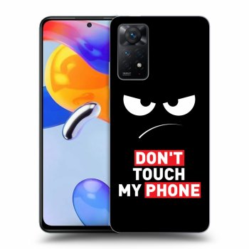 Obal pro Xiaomi Redmi Note 11 Pro - Angry Eyes - Transparent