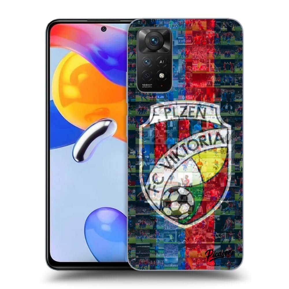 Picasee silikonový černý obal pro Xiaomi Redmi Note 11 Pro 5G - FC Viktoria Plzeň A