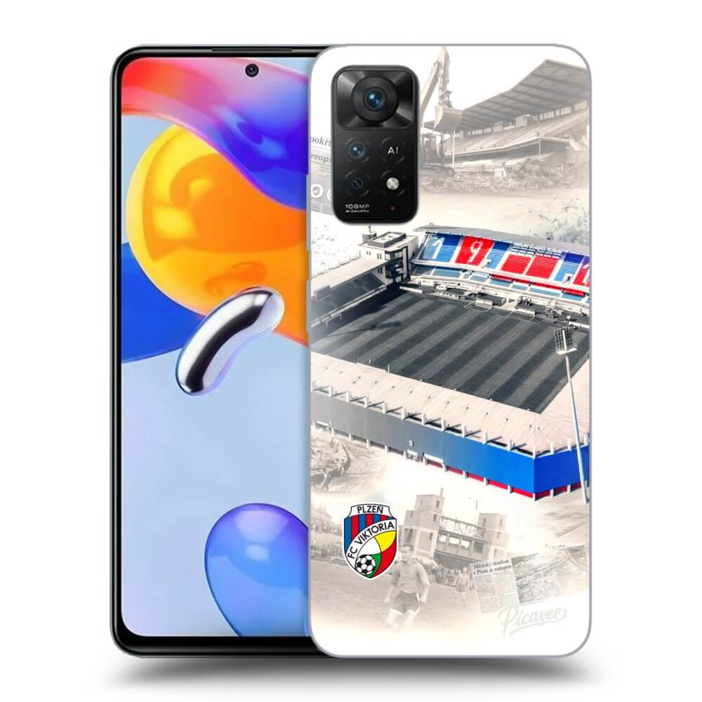 Picasee silikonový průhledný obal pro Xiaomi Redmi Note 11 Pro 5G - FC Viktoria Plzeň G