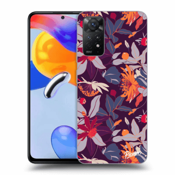 Obal pro Xiaomi Redmi Note 11 Pro 5G - Purple Leaf