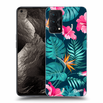 Obal pro Realme GT Master Edition 5G - Pink Monstera