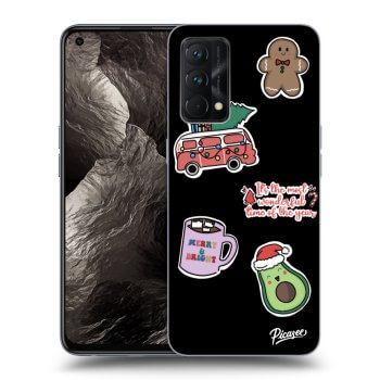 Obal pro Realme GT Master Edition 5G - Christmas Stickers