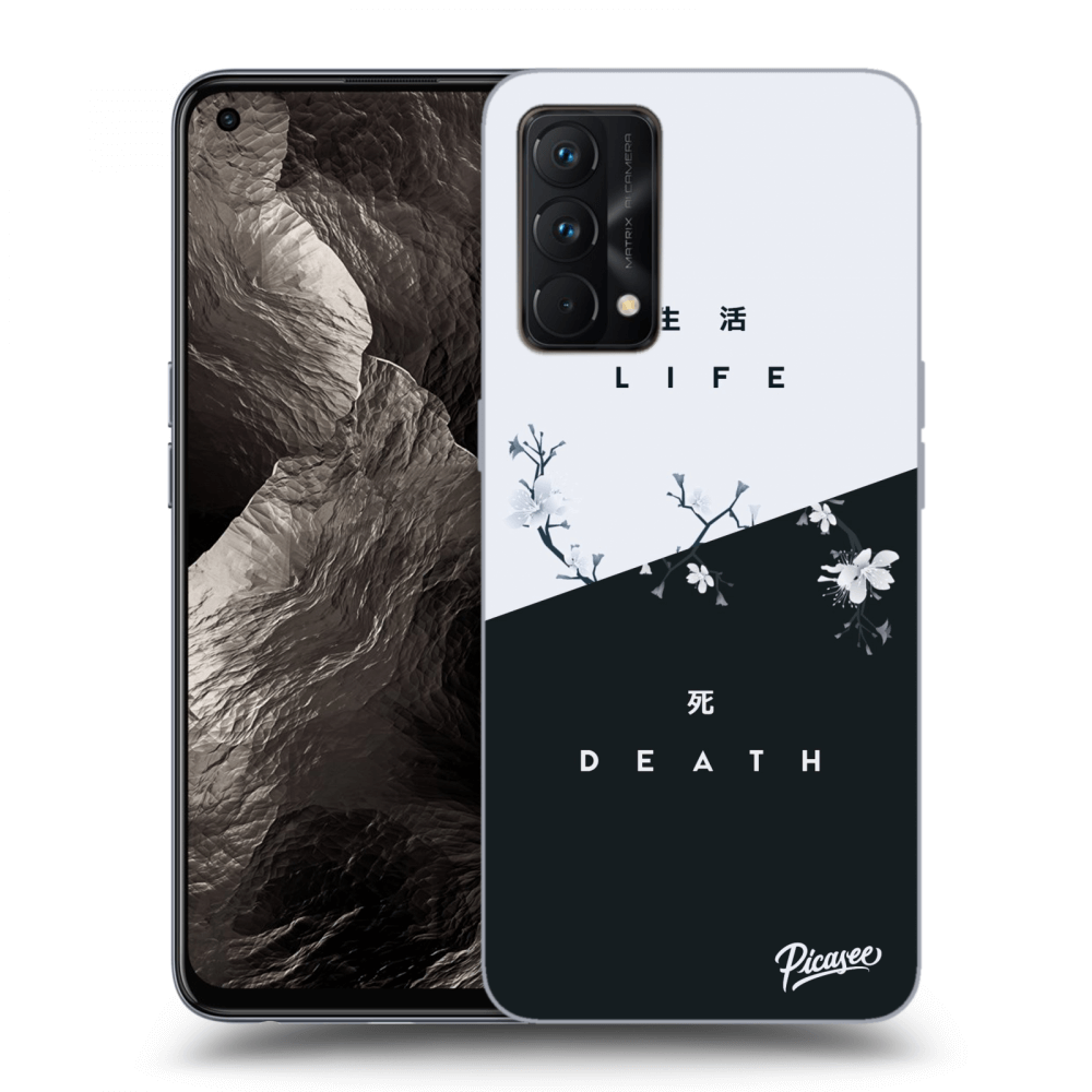 Picasee silikonový černý obal pro Realme GT Master Edition 5G - Life - Death