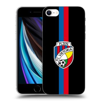 Picasee silikonový černý obal pro Apple iPhone SE 2022 - FC Viktoria Plzeň H