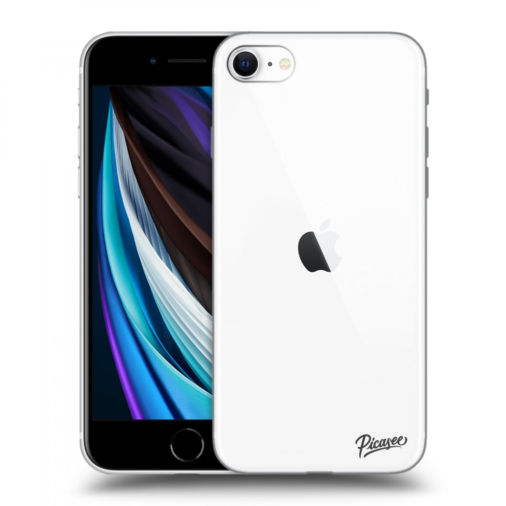 Picasee silikonový průhledný obal pro Apple iPhone SE 2022 - Clear