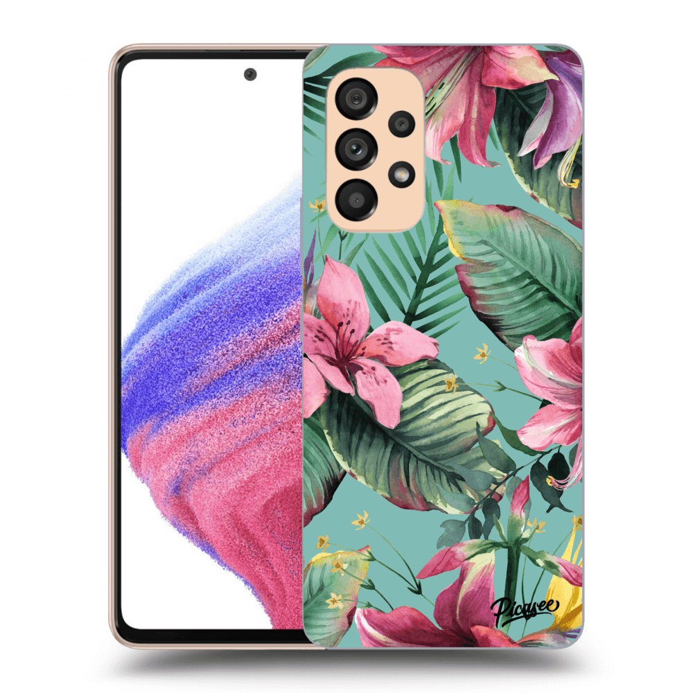 Picasee silikonový průhledný obal pro Samsung Galaxy A53 5G - Hawaii