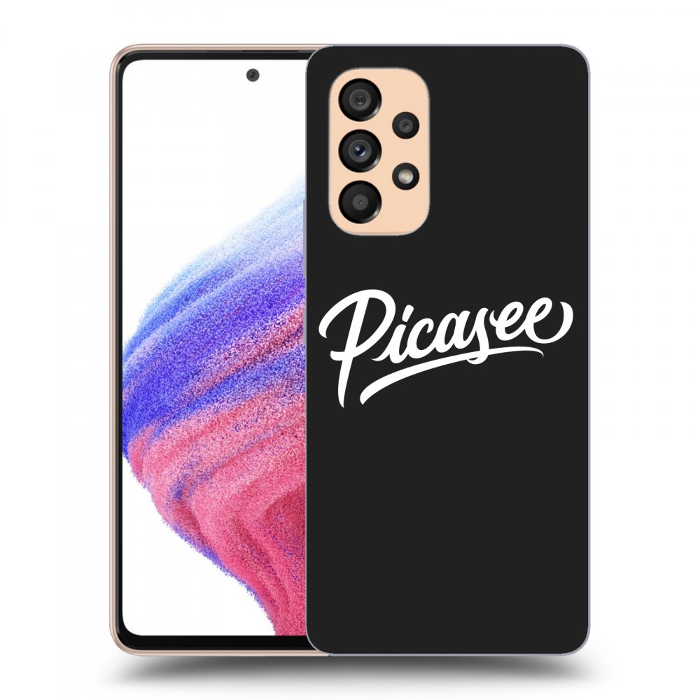 Picasee silikonový černý obal pro Samsung Galaxy A53 5G - Picasee - White