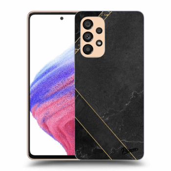 Obal pro Samsung Galaxy A53 5G A536 - Black tile