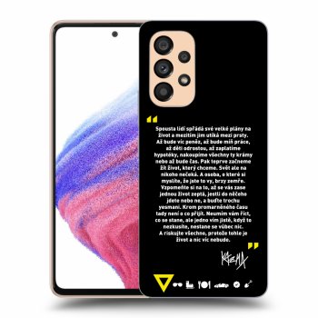 Obal pro Samsung Galaxy A53 5G A536 - Kazma - BUĎTE TROCHU YESMANI