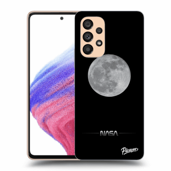 Picasee silikonový průhledný obal pro Samsung Galaxy A53 5G - Moon Minimal