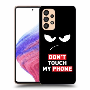 Obal pro Samsung Galaxy A53 5G - Angry Eyes - Transparent