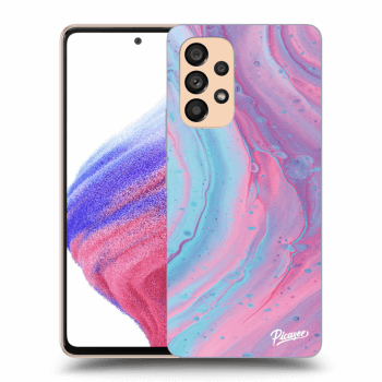 Obal pro Samsung Galaxy A53 5G A536 - Pink liquid