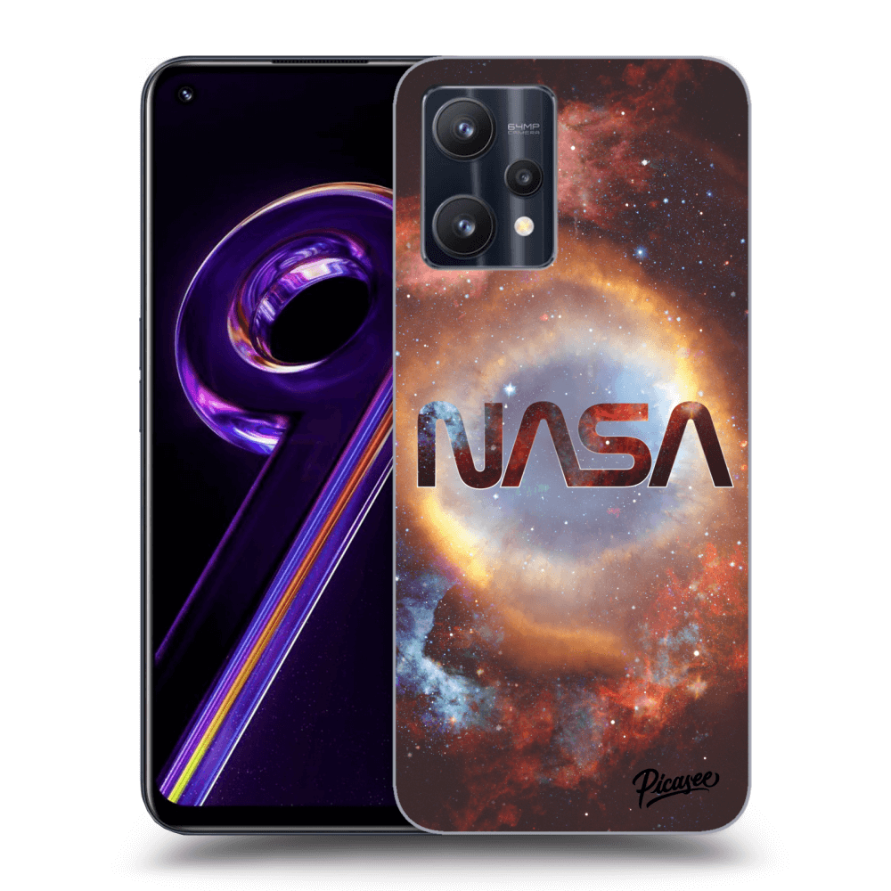 Picasee silikonový černý obal pro Realme 9 Pro 5G - Nebula