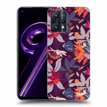 Obal pro Realme 9 Pro 5G - Purple Leaf