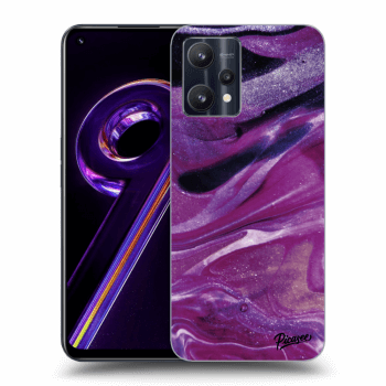 Obal pro Realme 9 Pro 5G - Purple glitter