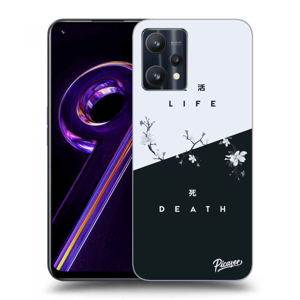 Picasee silikonový černý obal pro Realme 9 Pro 5G - Life - Death